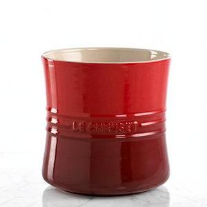 Le Creuset Large Kitchen Utensil Crock - in color OYSTER