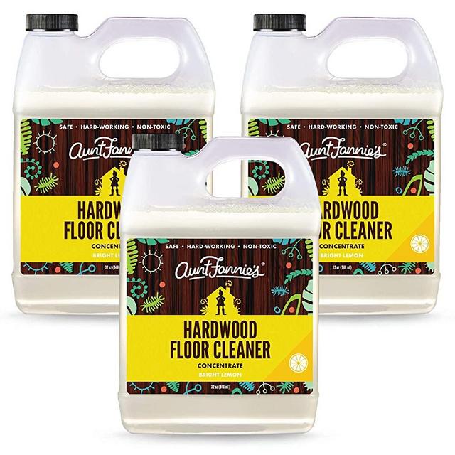 Aunt Fannie's Hardwood Floor Cleaner, Bright Lemon (3-Pack)