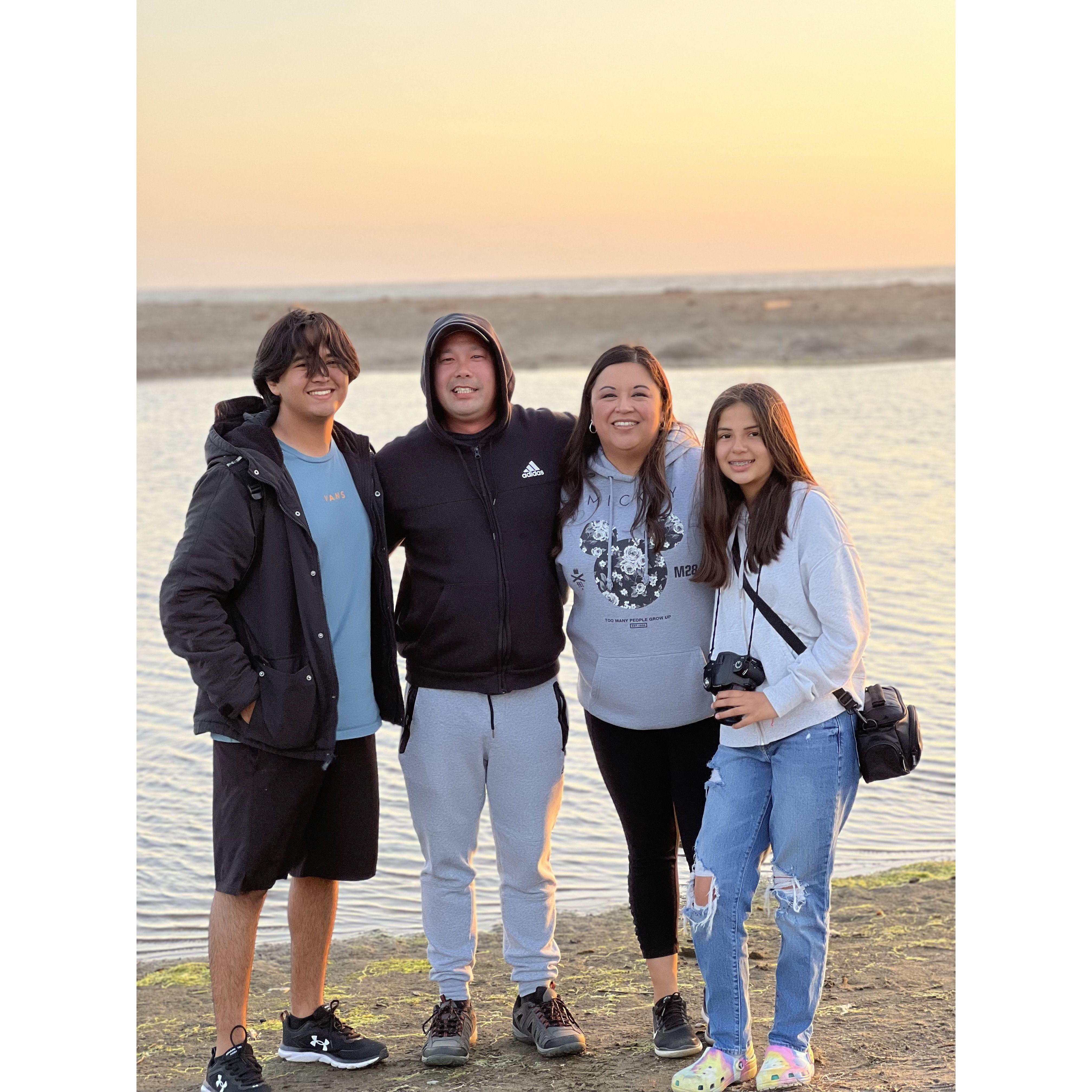 Summer family beach trip.