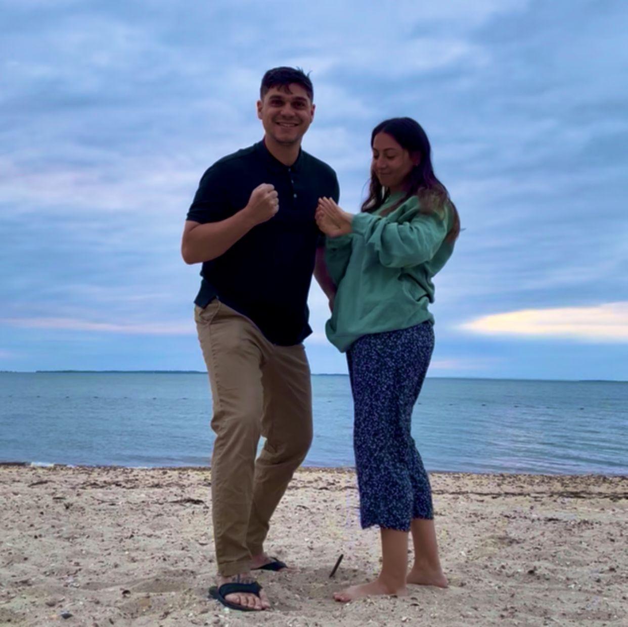 She said YES!