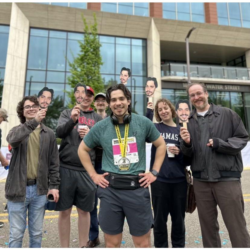 Dallas with his friends from the WMU philosophy department