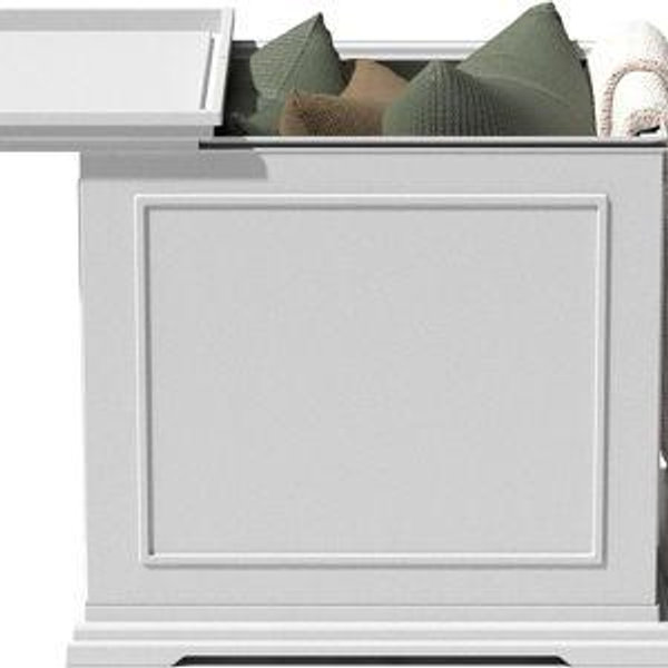 Veradek Brixton Tray Table - 2-in-1 Outdoor Side Table with Storage and Tray for Patio/Porch | Durable All-Weather Resistant | Classic & Functional