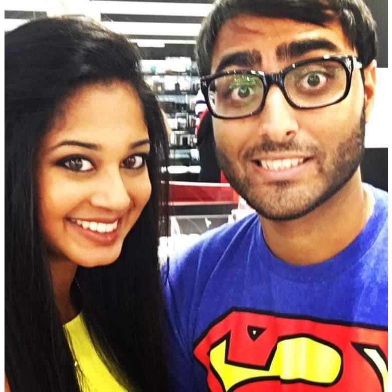We always have to snap a picture at Divya's favotie store, Sephora.