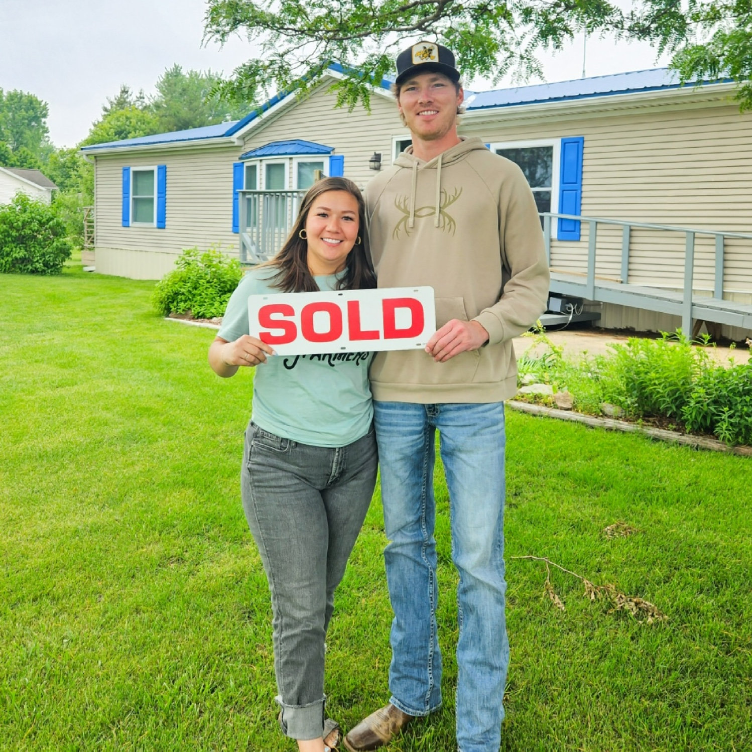 We bought a house