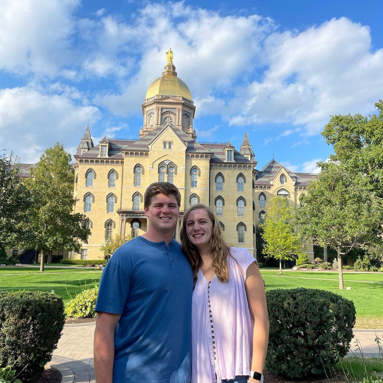 10/9/21: Gilbert's first visit to see Syd at ND