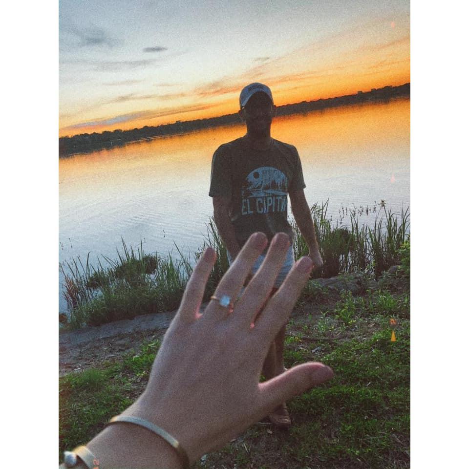 When Patrick Proposed to Meredith at White Rock Lake