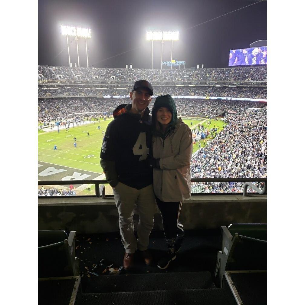 Christmas Raider's game (this is for you Uncle Paul) - Dec 2018