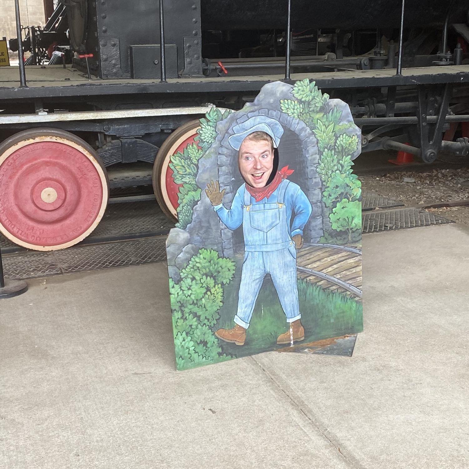 Visit to Museum of Transport to celebrate Father's Day with Pa.