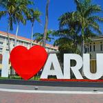 I Love Aruba Sign