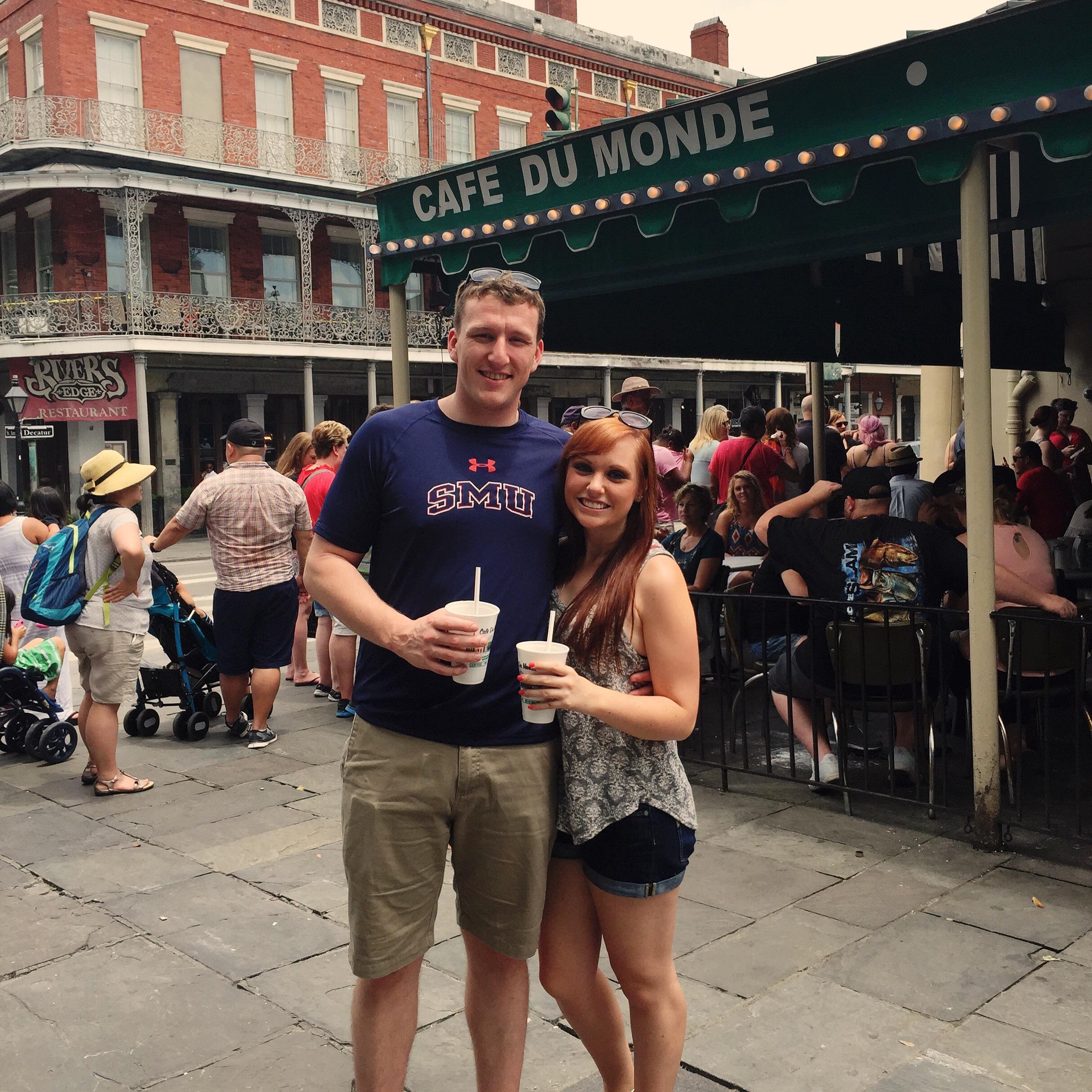 Our very first trip together was to New Orleans in 2015, where we found out that we're good travel buddies!