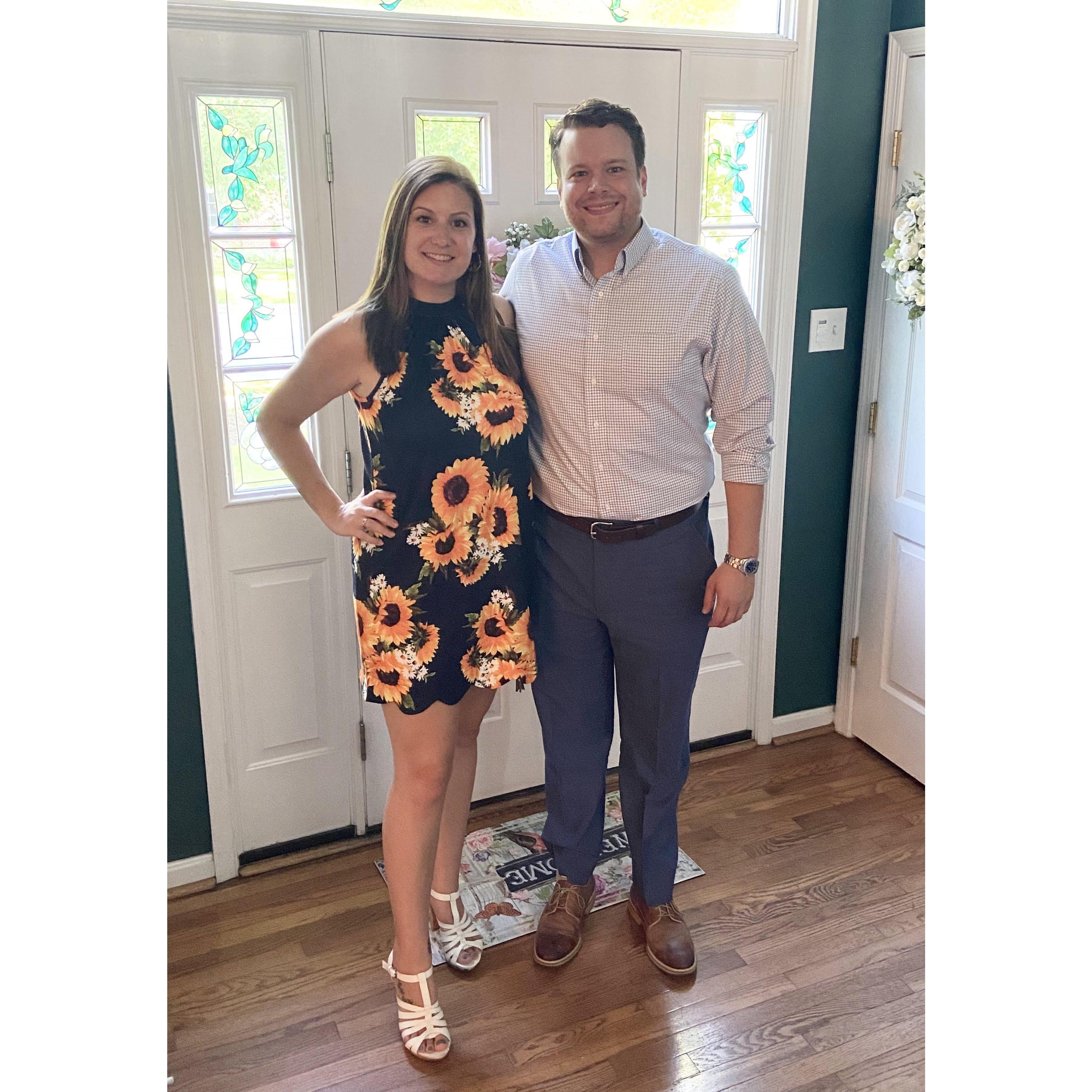 Celebrating our friends wedding