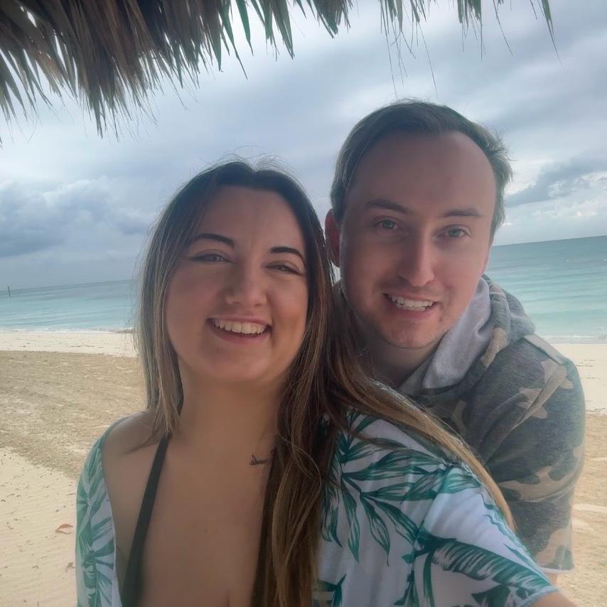 Our first trip together to the Bahamas 🤍