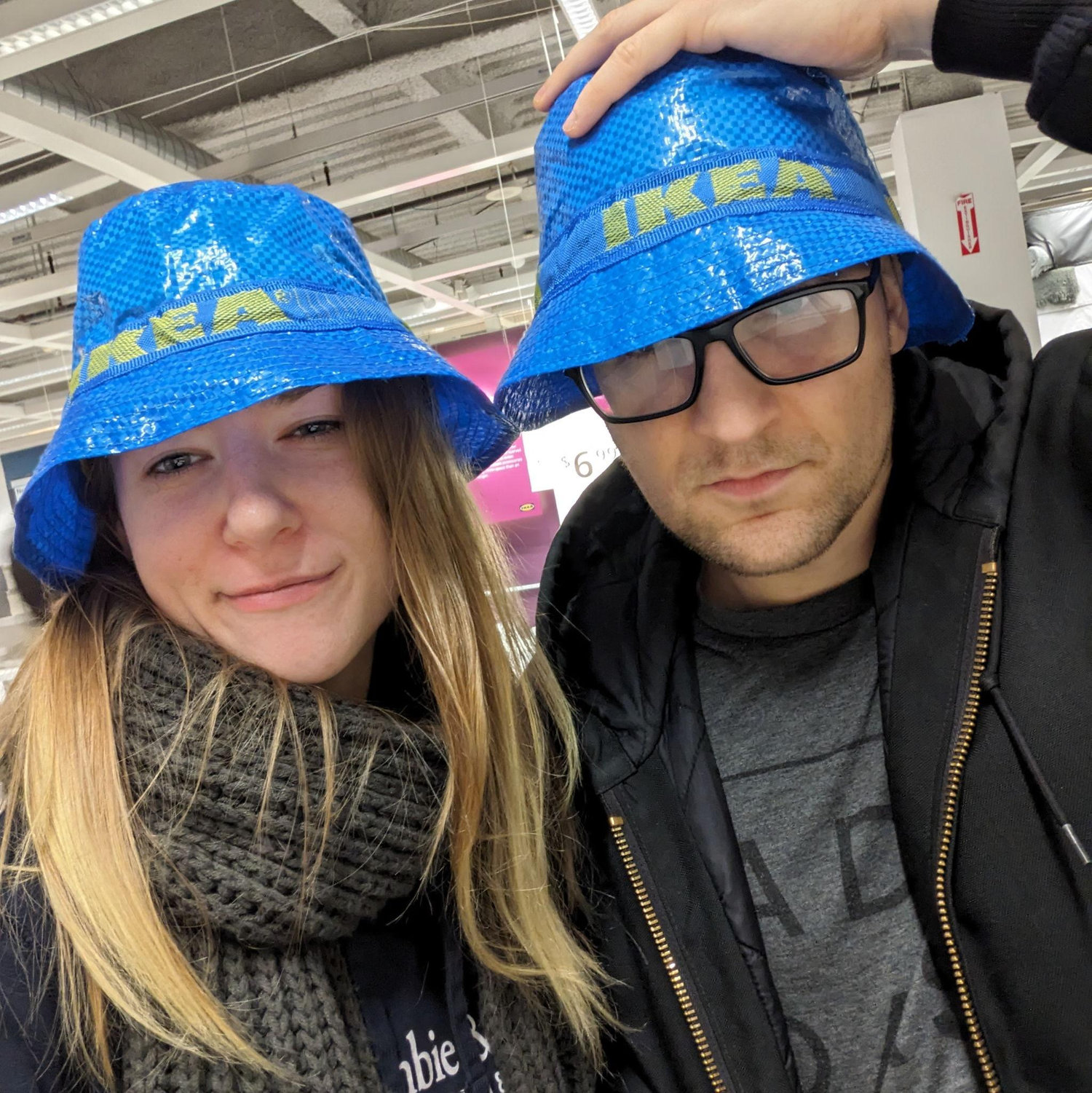 Back in New York for good! Shopping for stuff for their apartment.