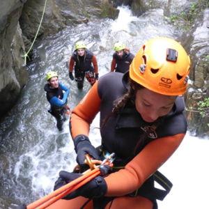 Honeymoon Fund: Canyoning in Gibbston Valley