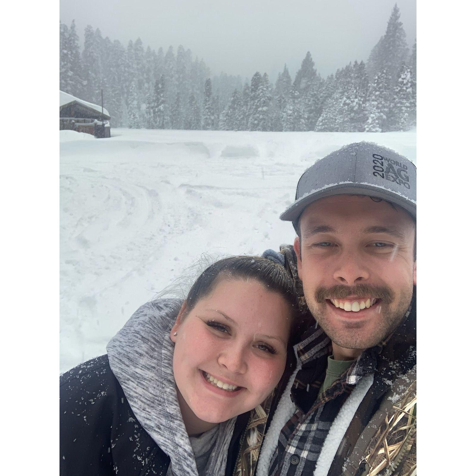 Our first snow day