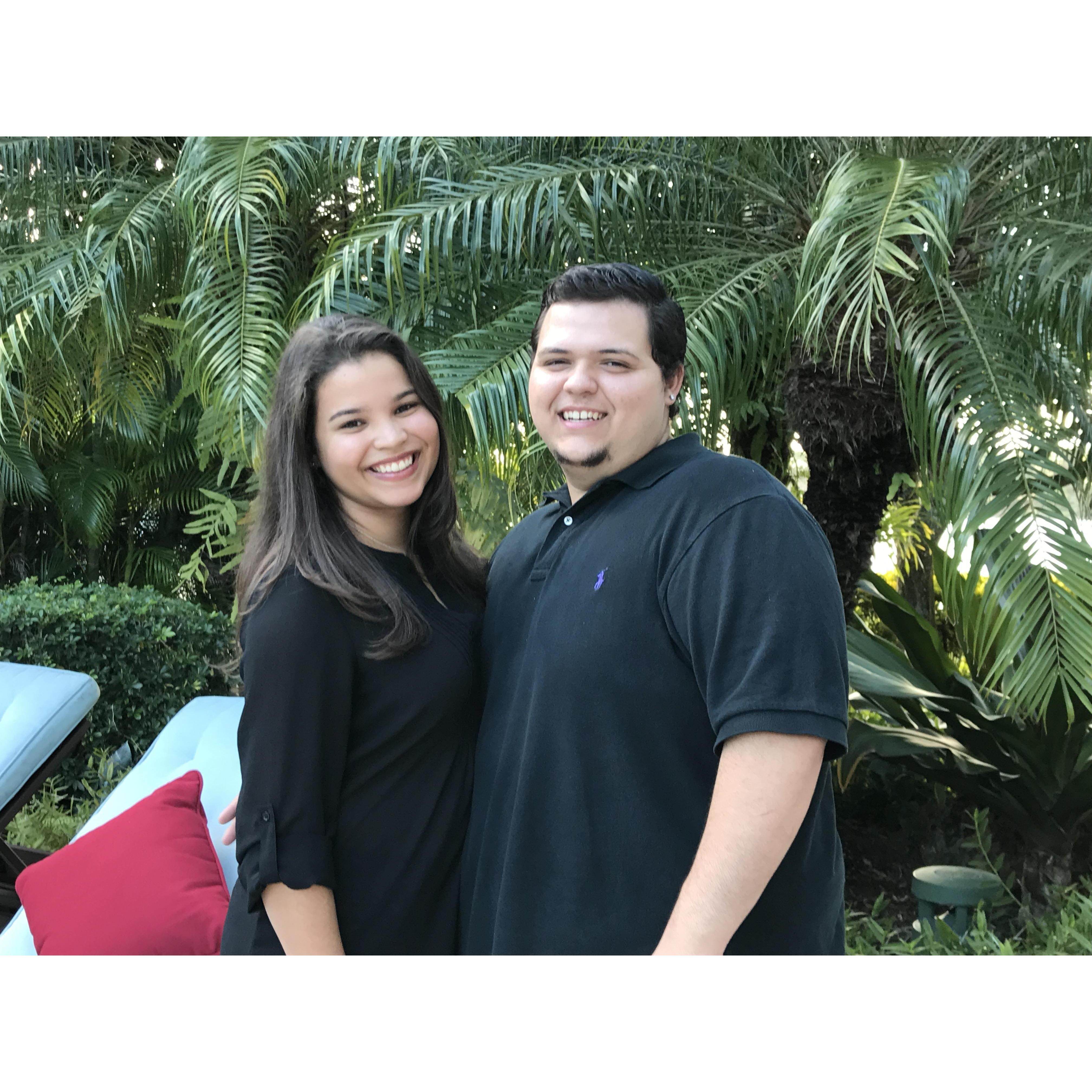 This was Steph and Philip's first Thanksgiving together! The couple, for Thanksgiving and Christmas, visit all 4 sides of the family (Nazy, Phil Sr., Janet, & Jorge Sr,).