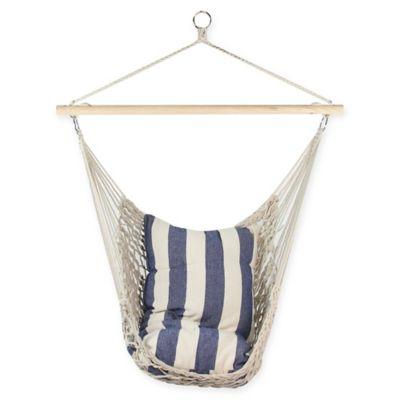 Northlight Cotton Netting Hammock Chair in Cream