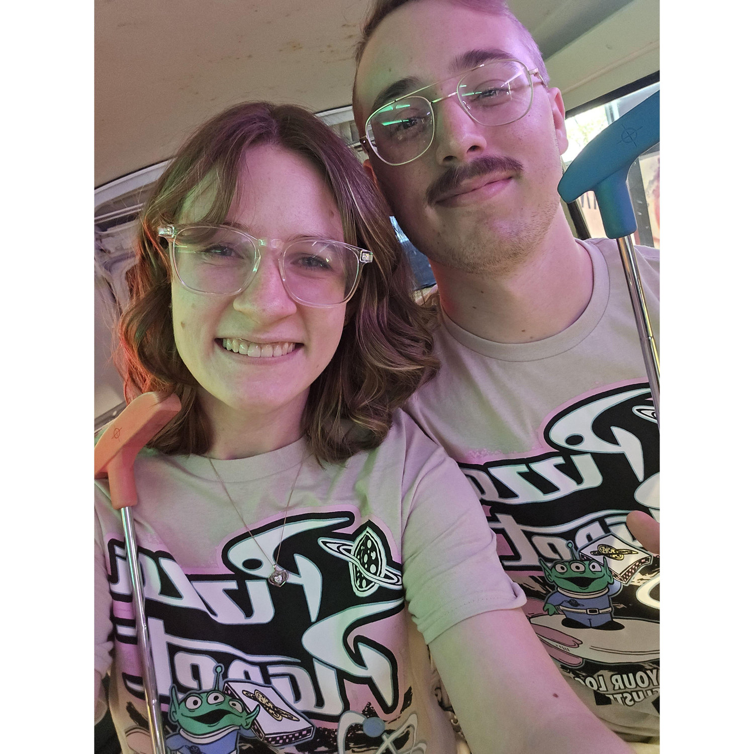 We love matching t-shirts!!