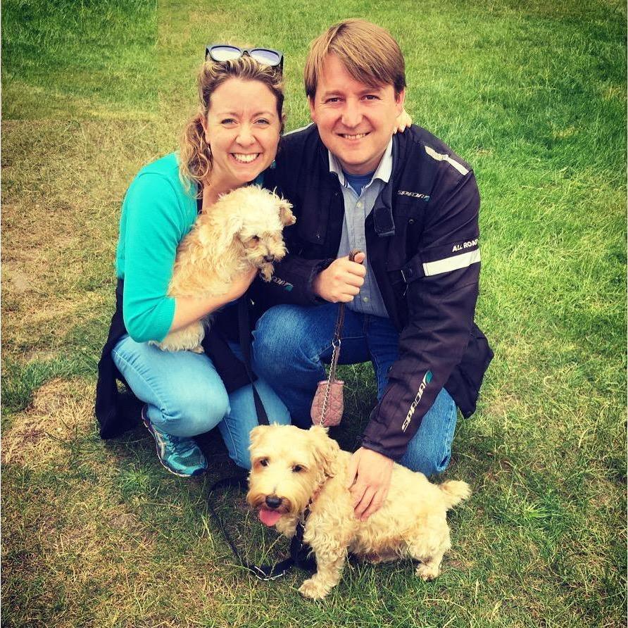 June 2019 - Adopting Teddy + Lexi for a few weeks!