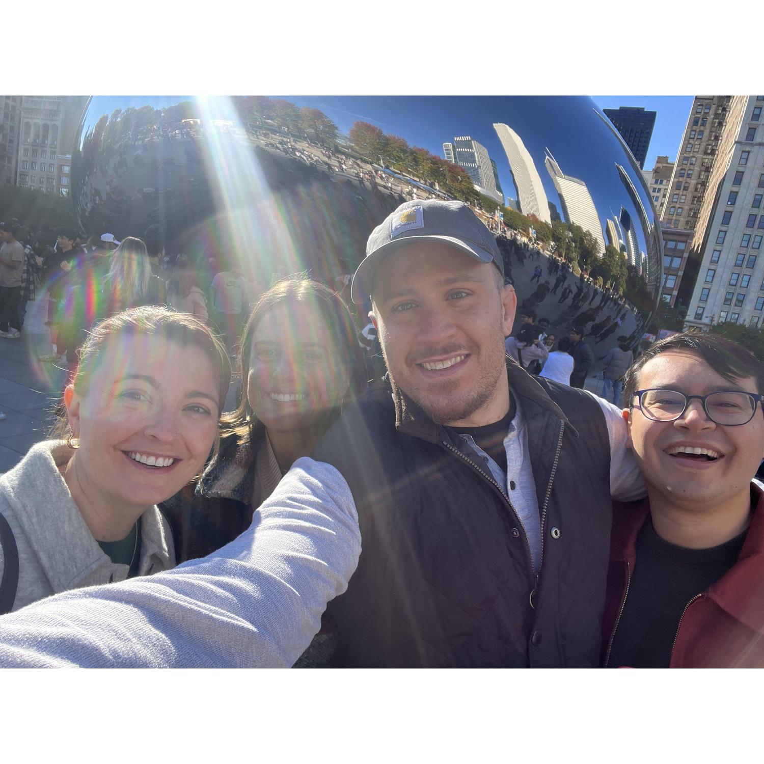 Andrea & Andrew in Chicago, November 2024