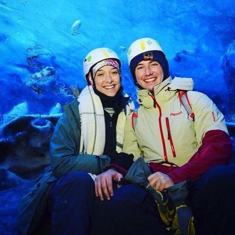 Ice caves in Iceland, on Nick's 30th Birthday. 
NYE, 2017