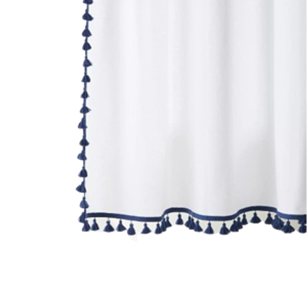 French Tassel Shower Curtain