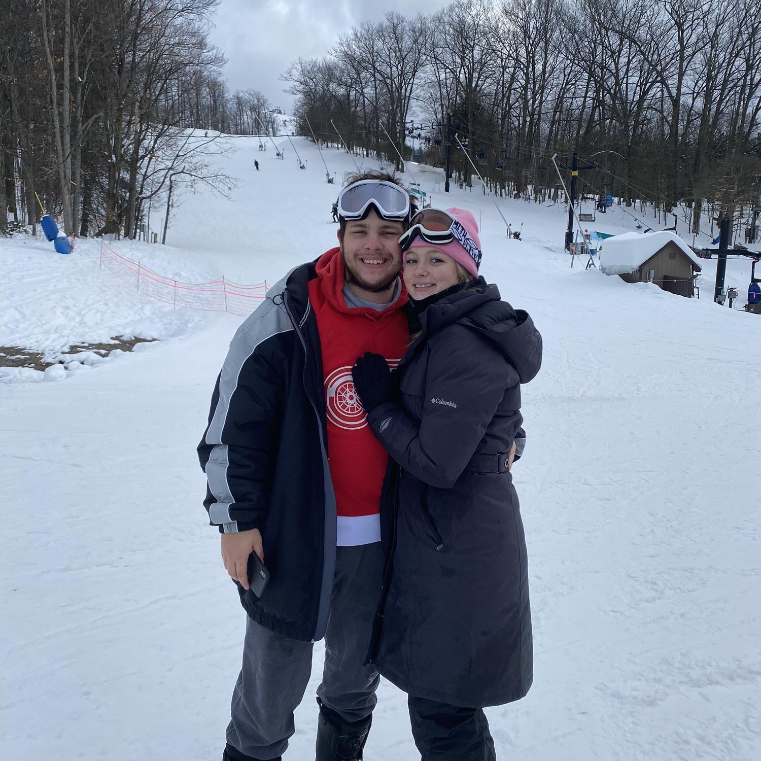 Snowboarding at 3 months pregnant!