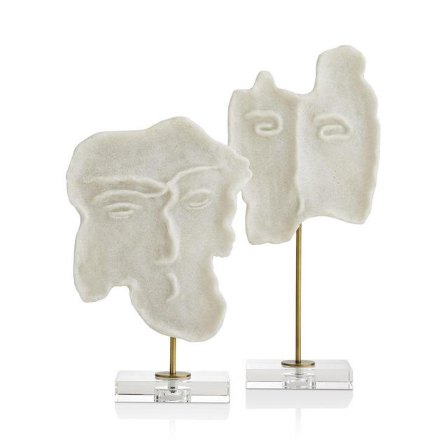 Arteriors David Sculpture, Set of 2