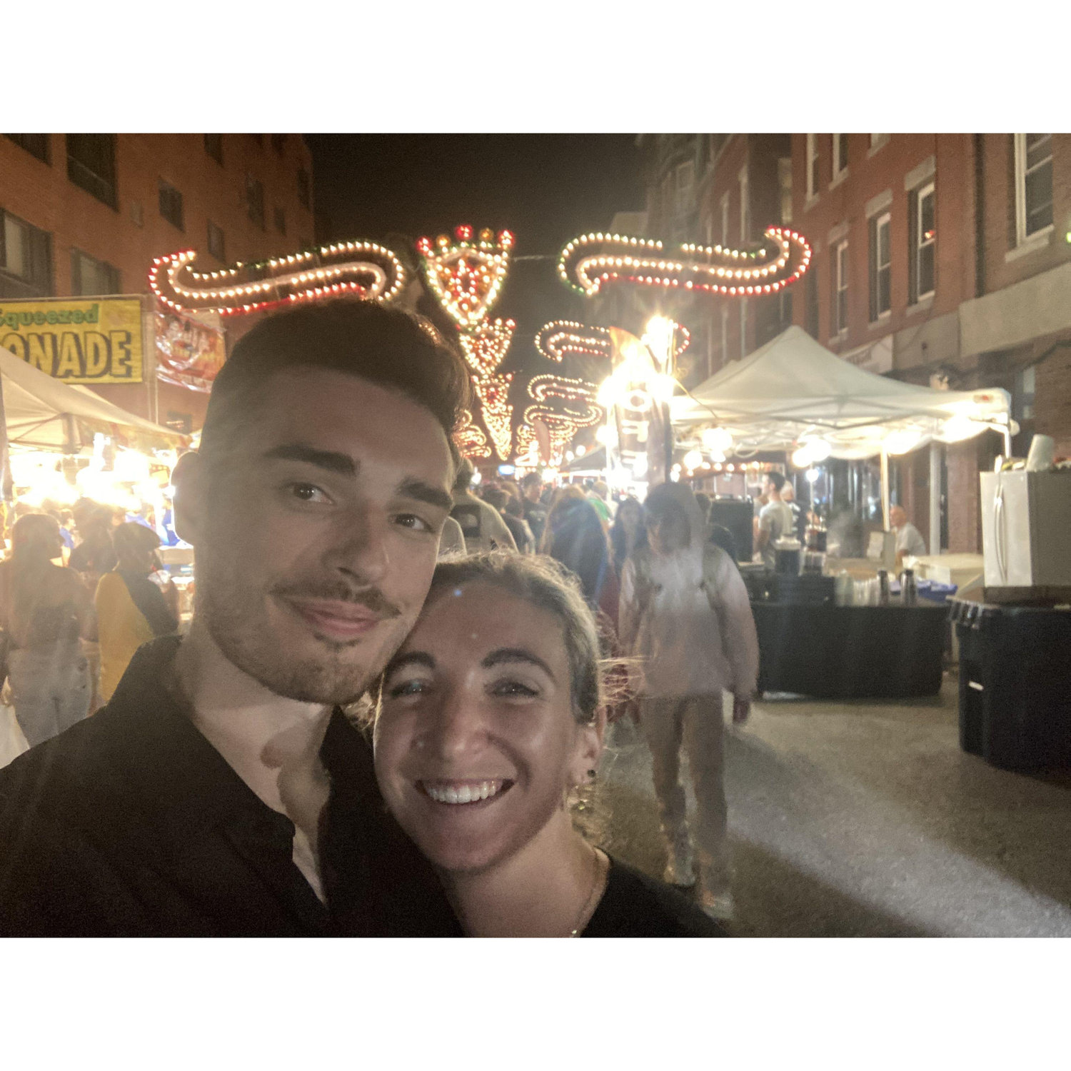 Tasting our way through the North End after moving into our first home together in Boston, MA