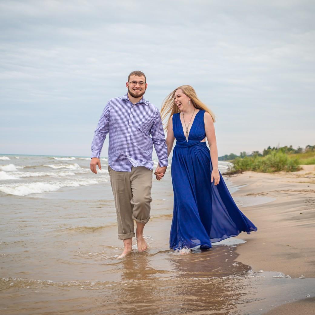 Taylor and Nathan engagement photos. September 9, 2019