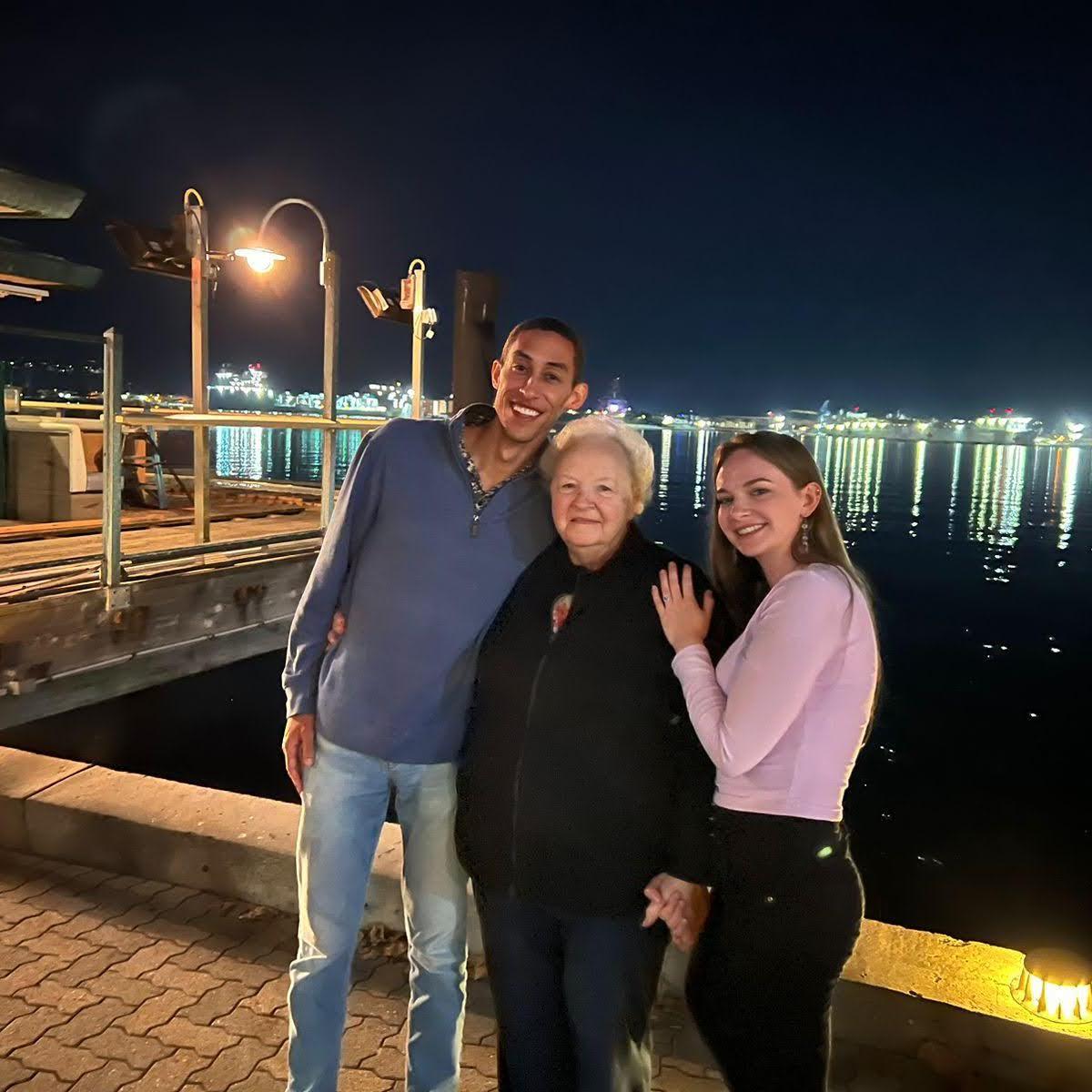Granny at our engagement dinner
