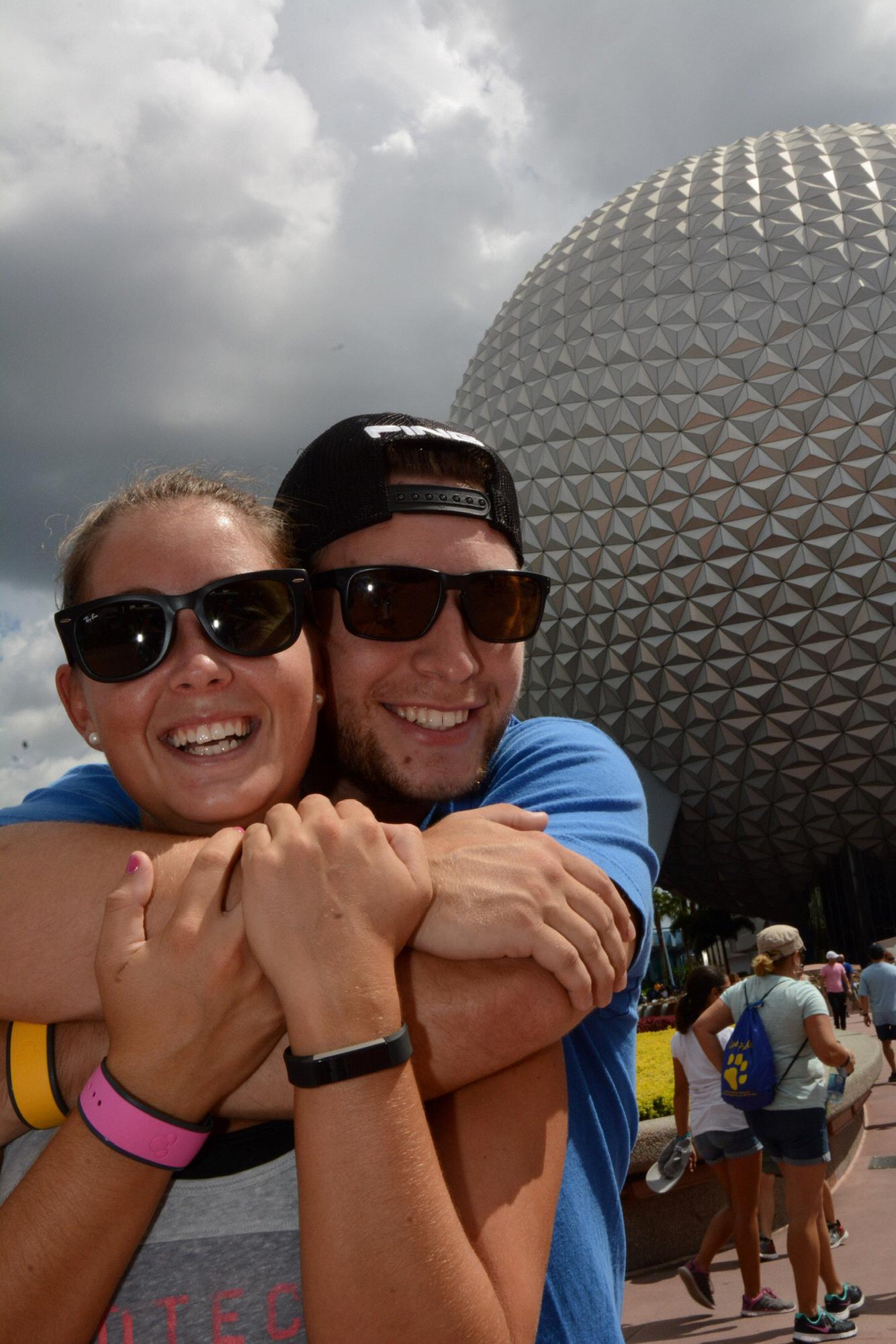 First time in Disney together