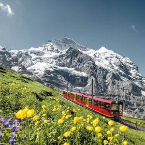 Ride in Jungfrau Railway | Recorrido en Ferrocarril del Jungfrau