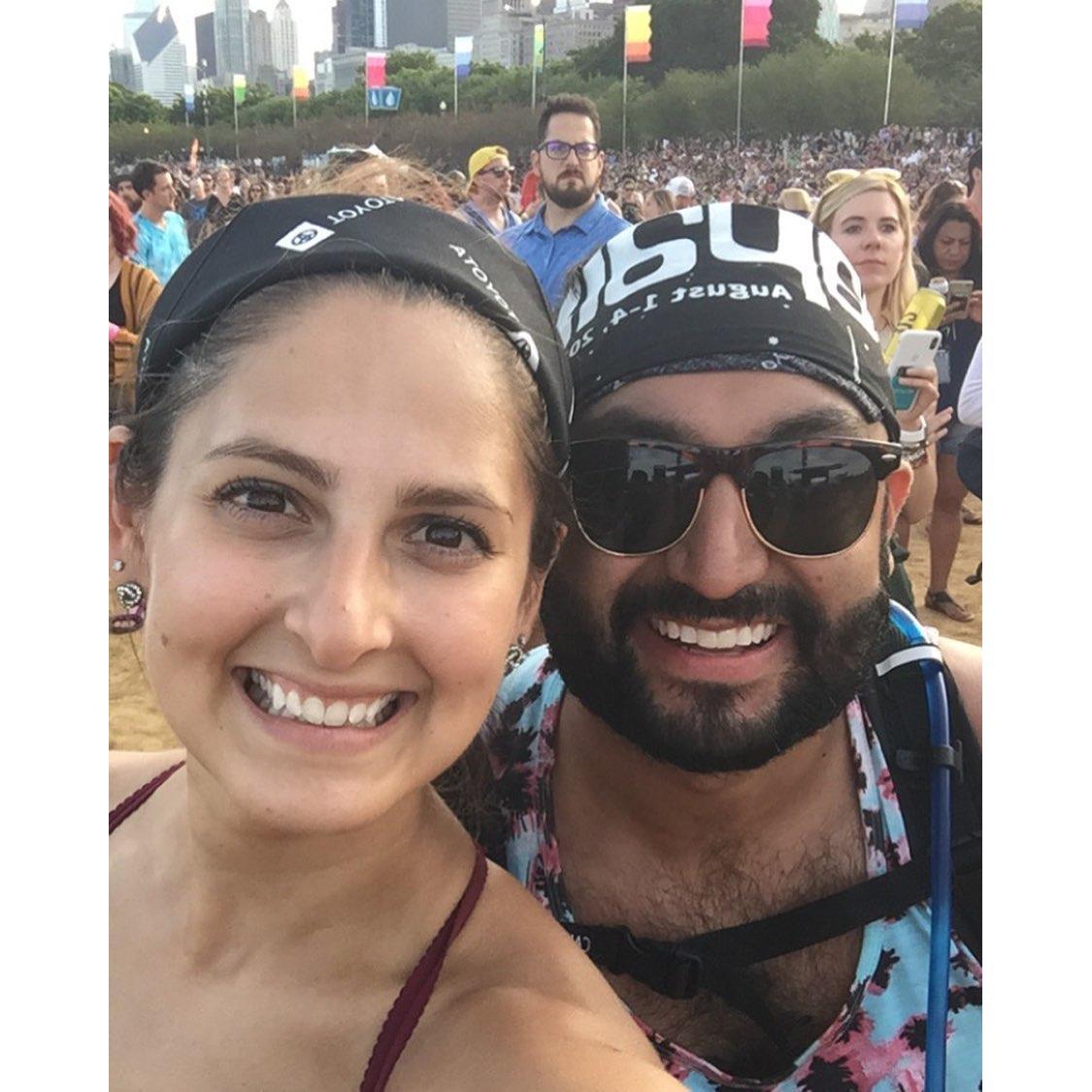 At Lollapolooza in Chicago, IL