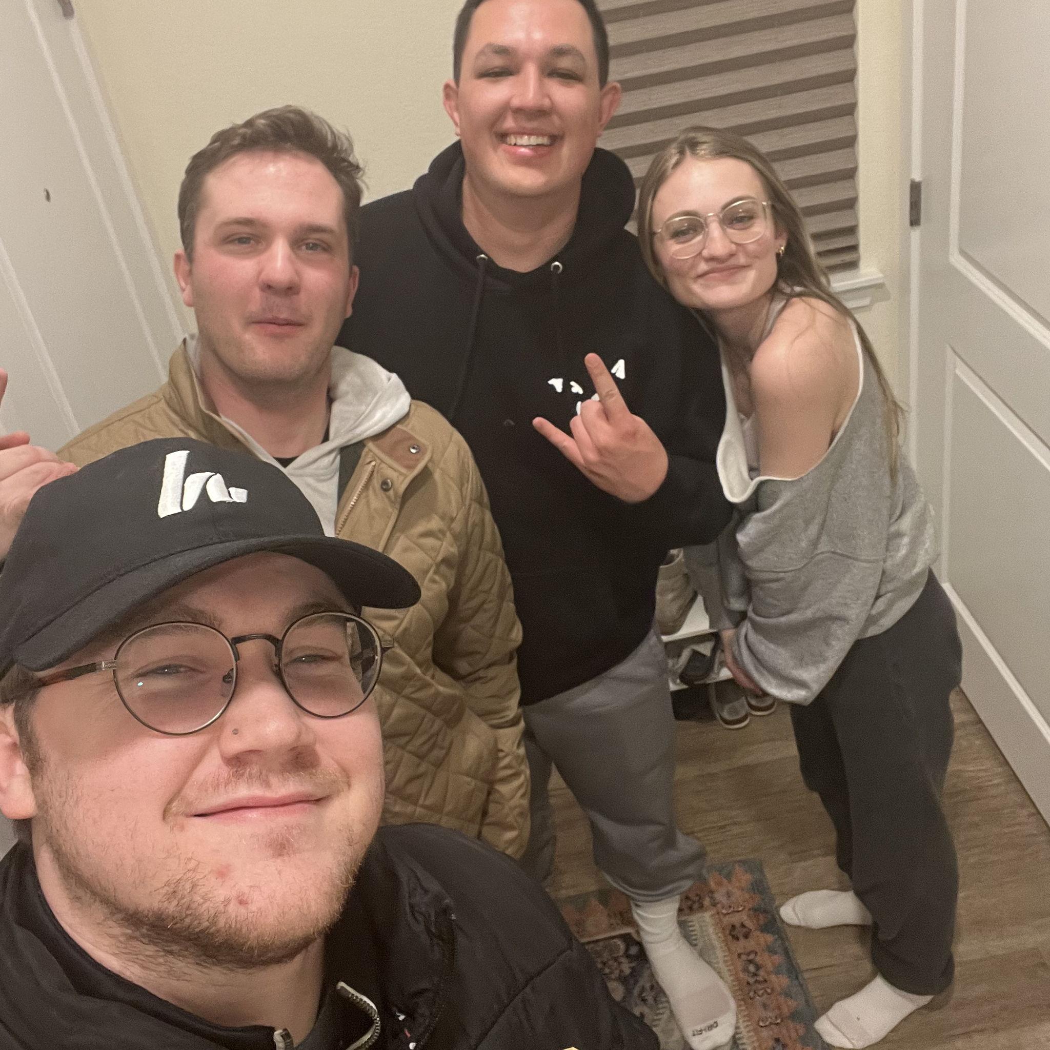 Our good friends Alec & Carter (Peels)