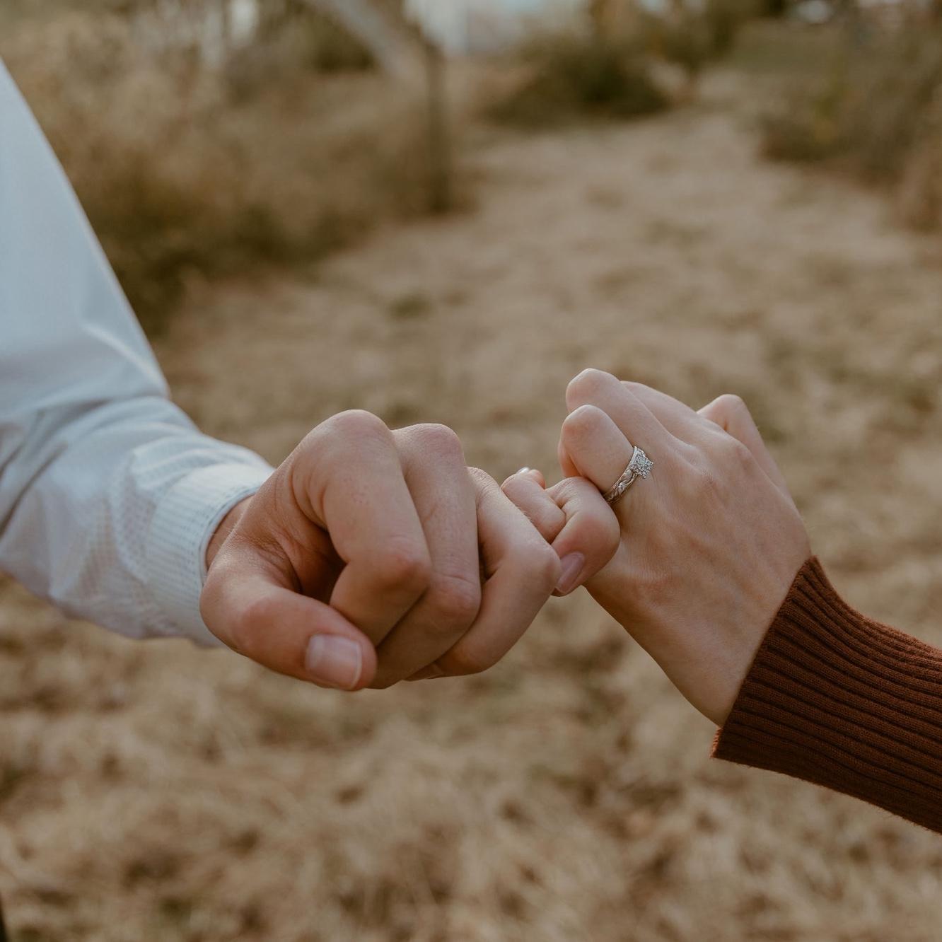 Pinky promises were their thing when they first started dating 🥹