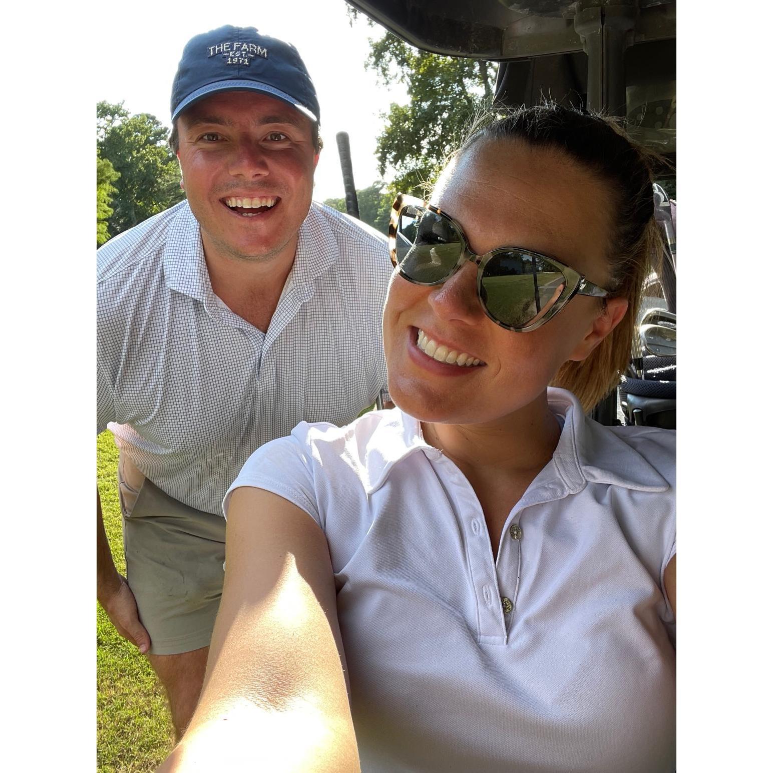 Snee Farms Golden hour golf