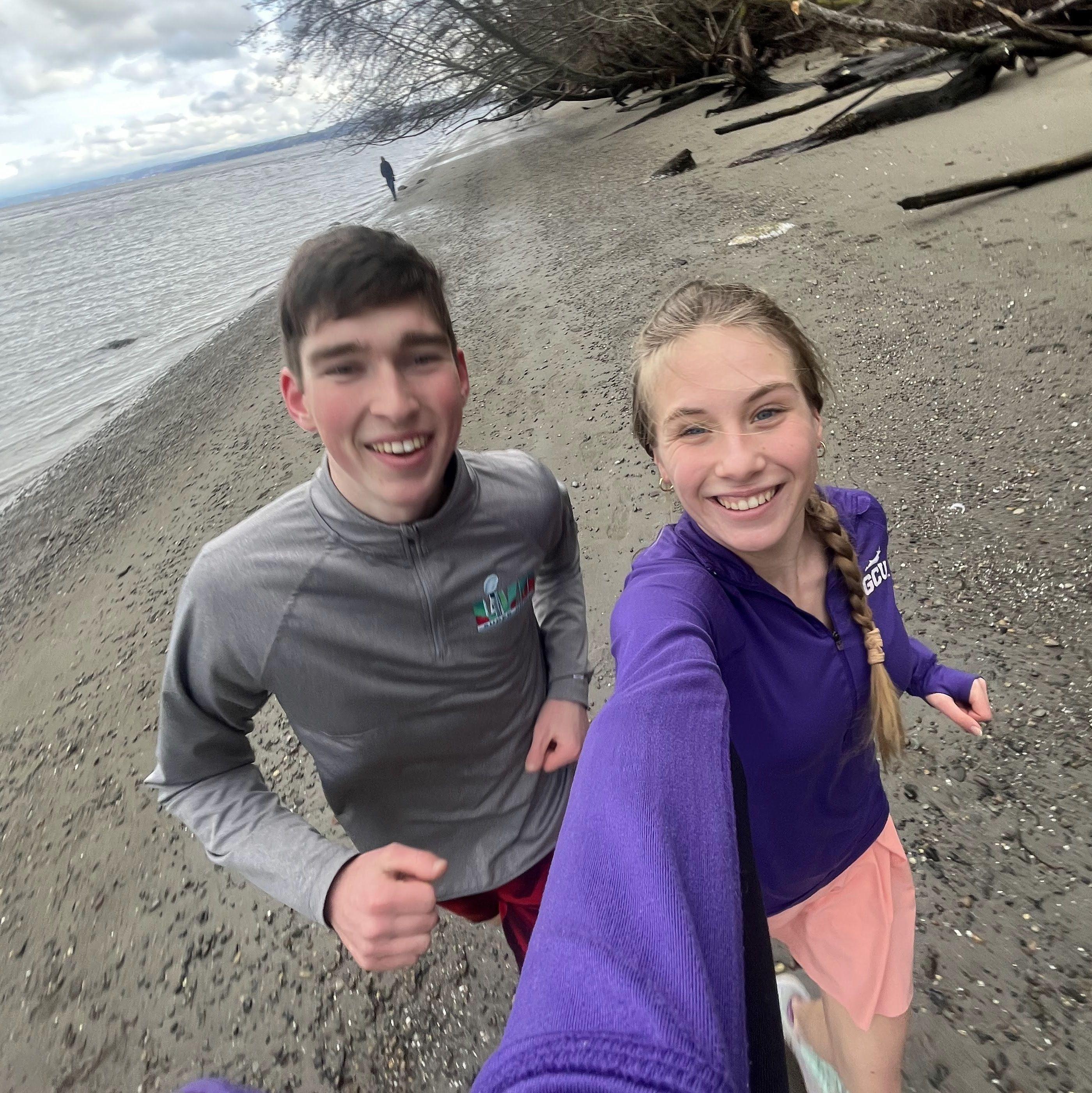 Getting lost on an 8-mile run at Point Defiance!