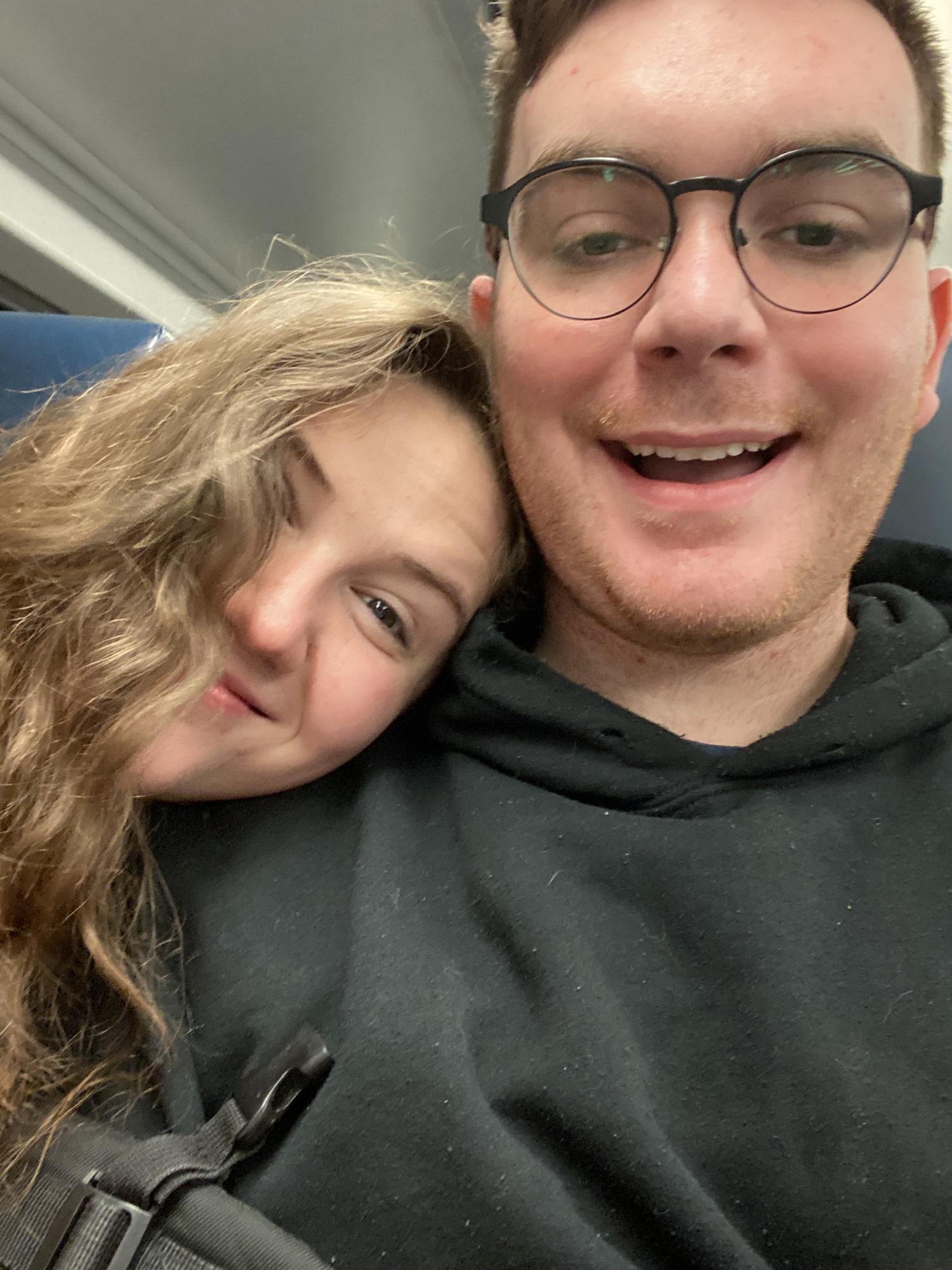 Greg’s train back to the airport :(