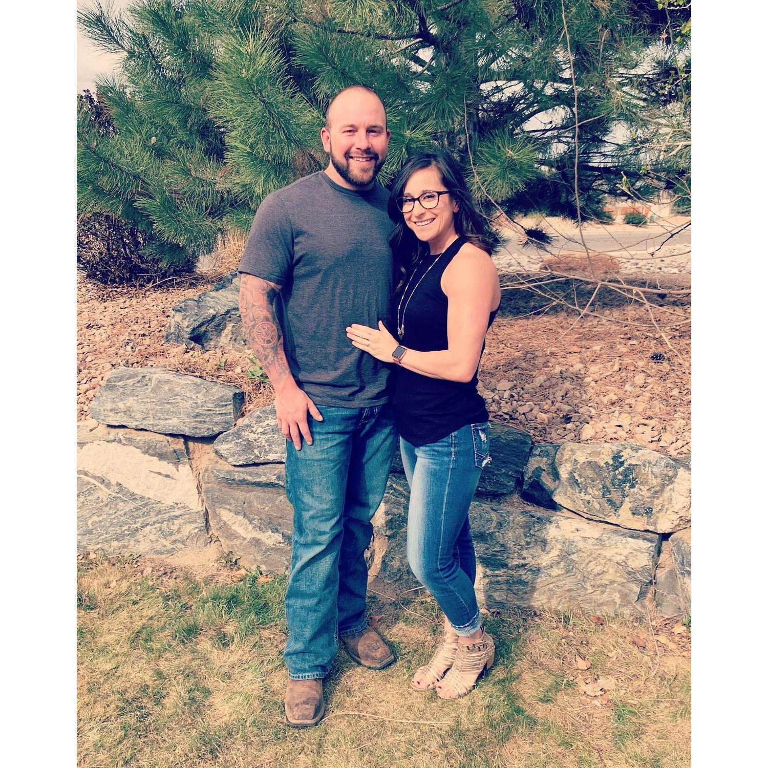 Our first Holiday as the future Mr. and Mrs. Garcia