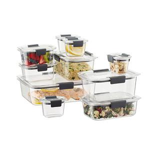 Rubbermaid Brilliance Food Storage Containers Set of 20