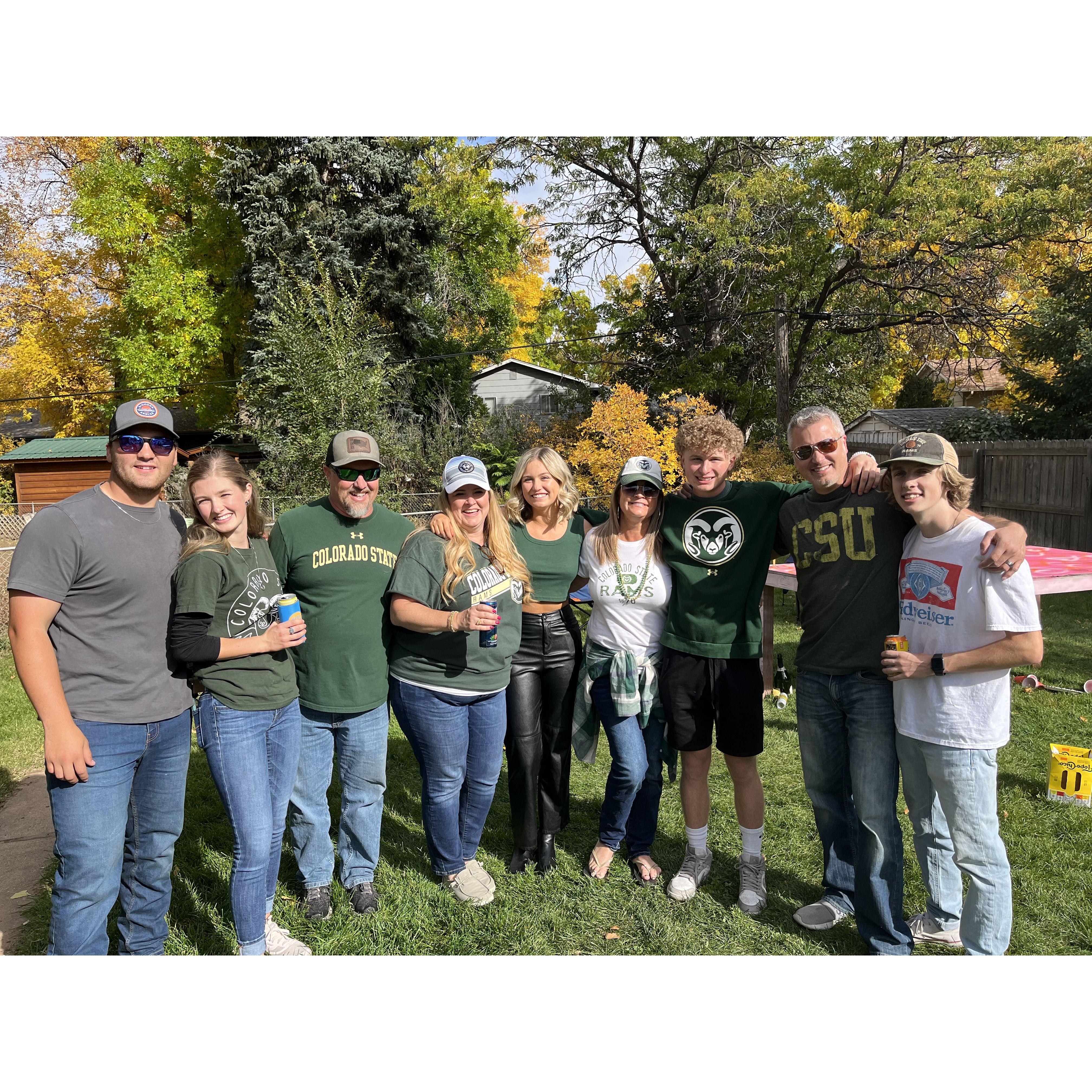 October 15th, 2022 - Parent's Weekend.