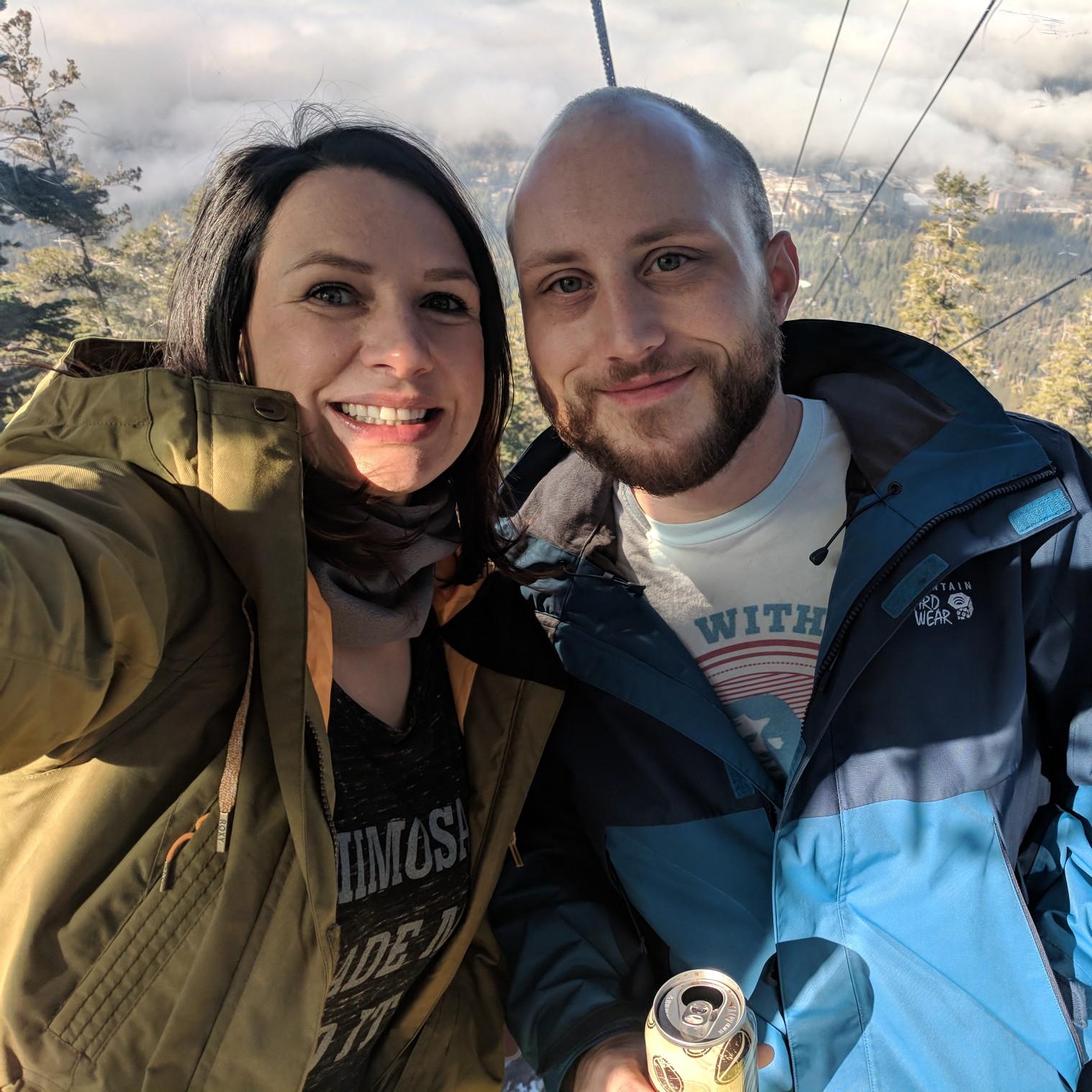 First snowboarding trip... after night shift, of course. Dylan also came down with a bad cold, but stuck it out!