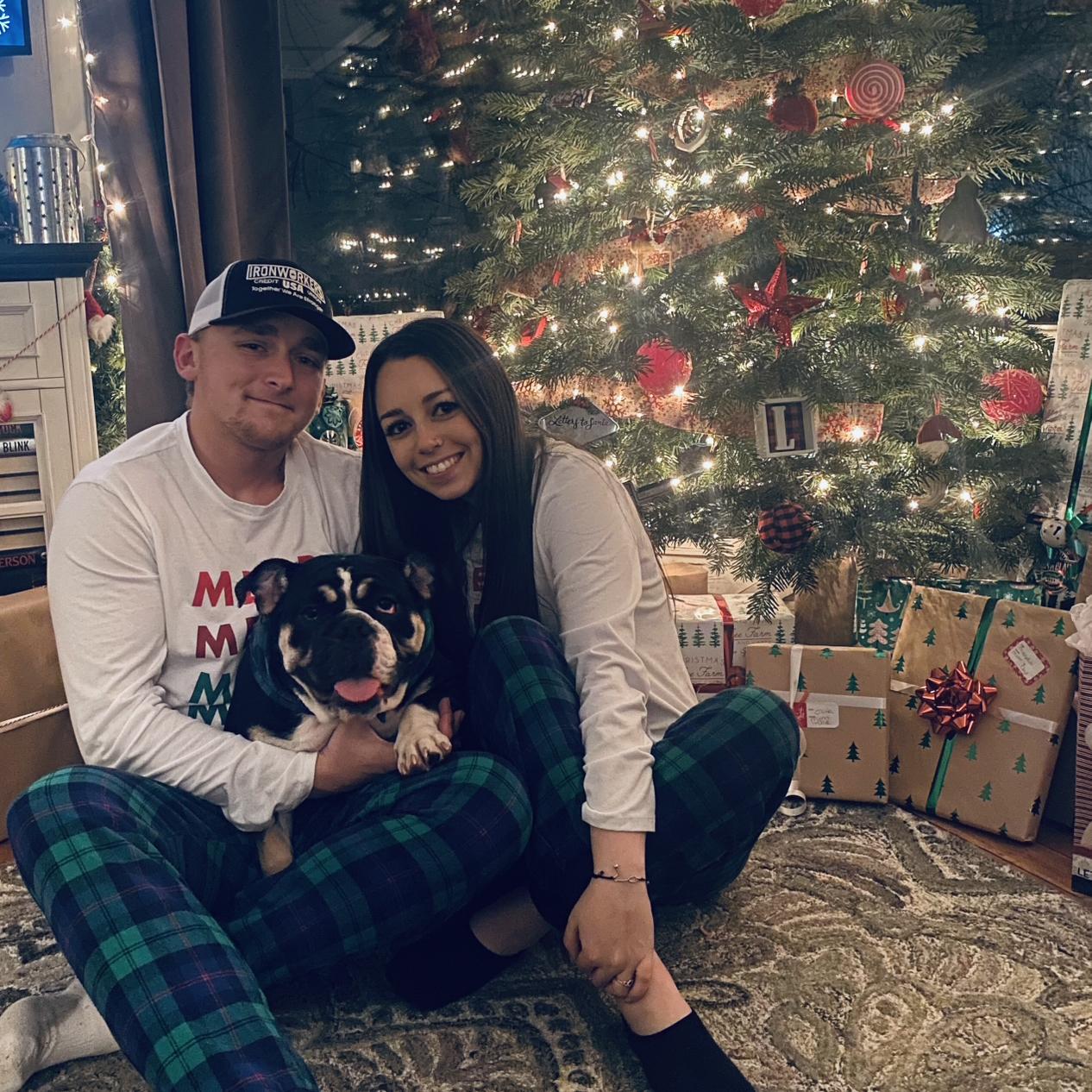 Our Harley girl’s first Christmas, 2022 🎄
