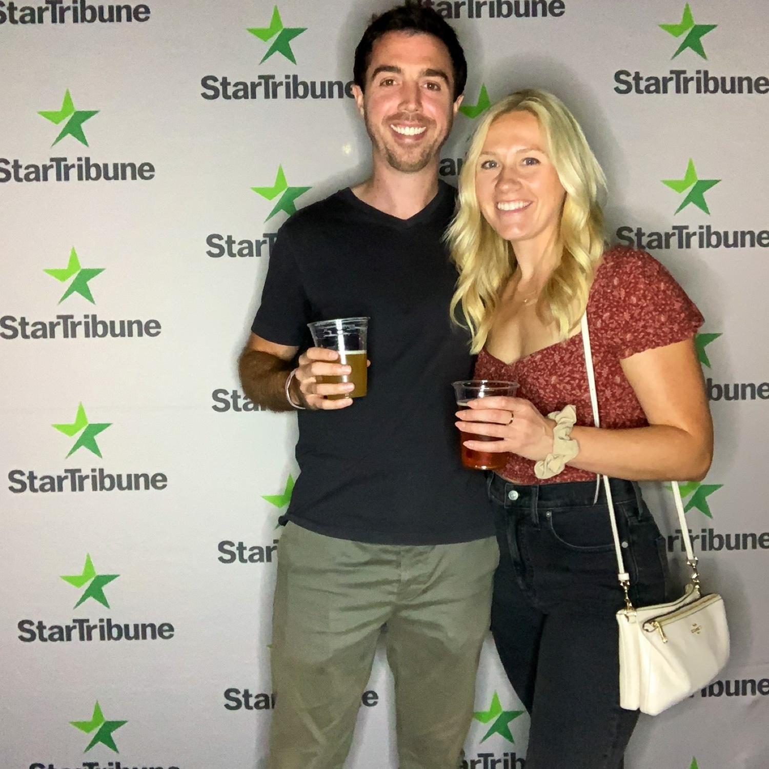 Our first photo together!