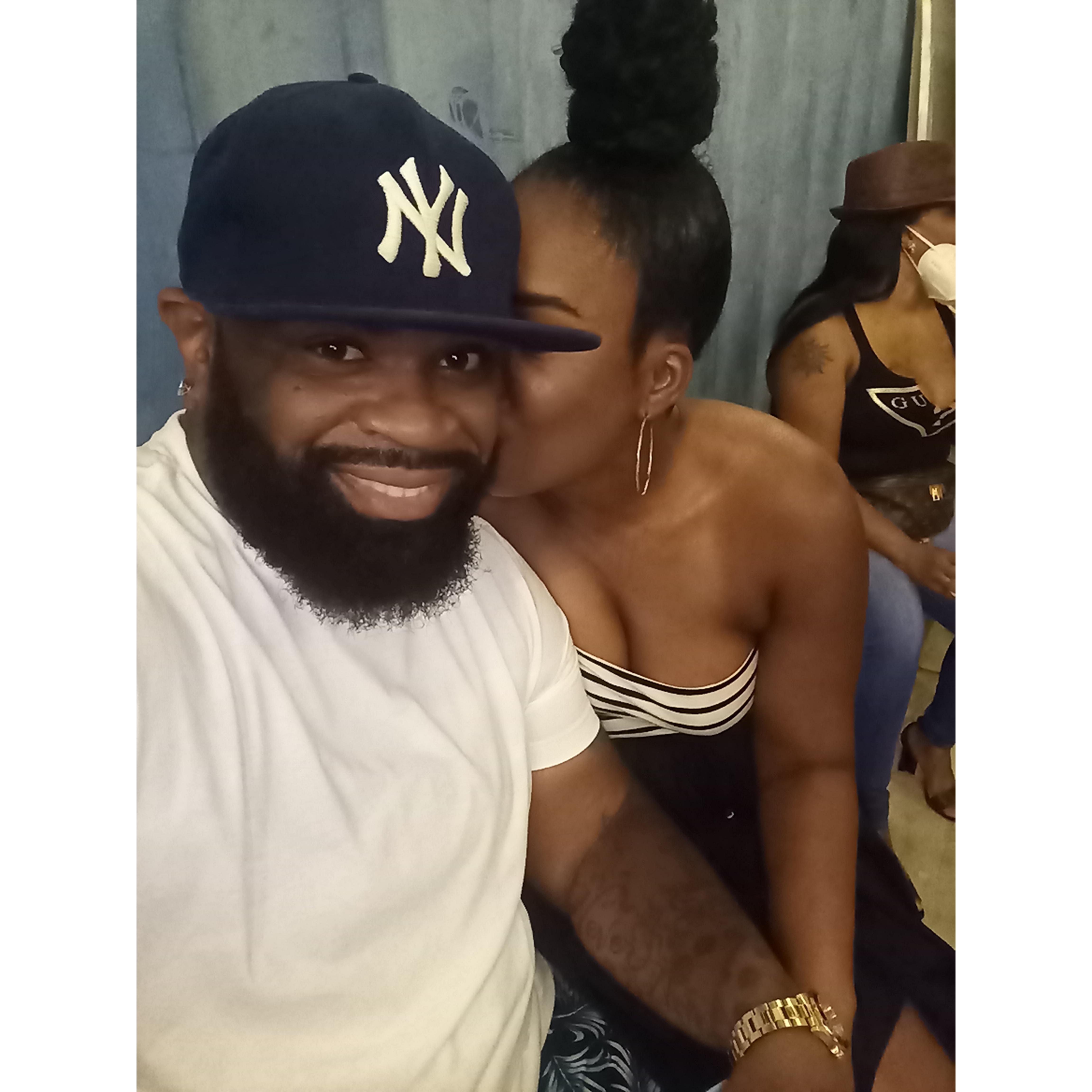 His smell....everything!