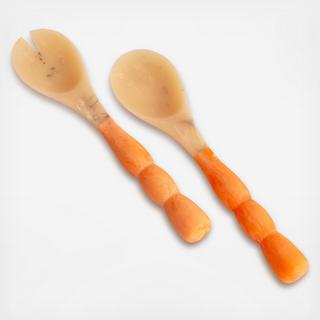 Resin Sorbet Salad Servers