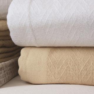 Herringbone Bed Throw