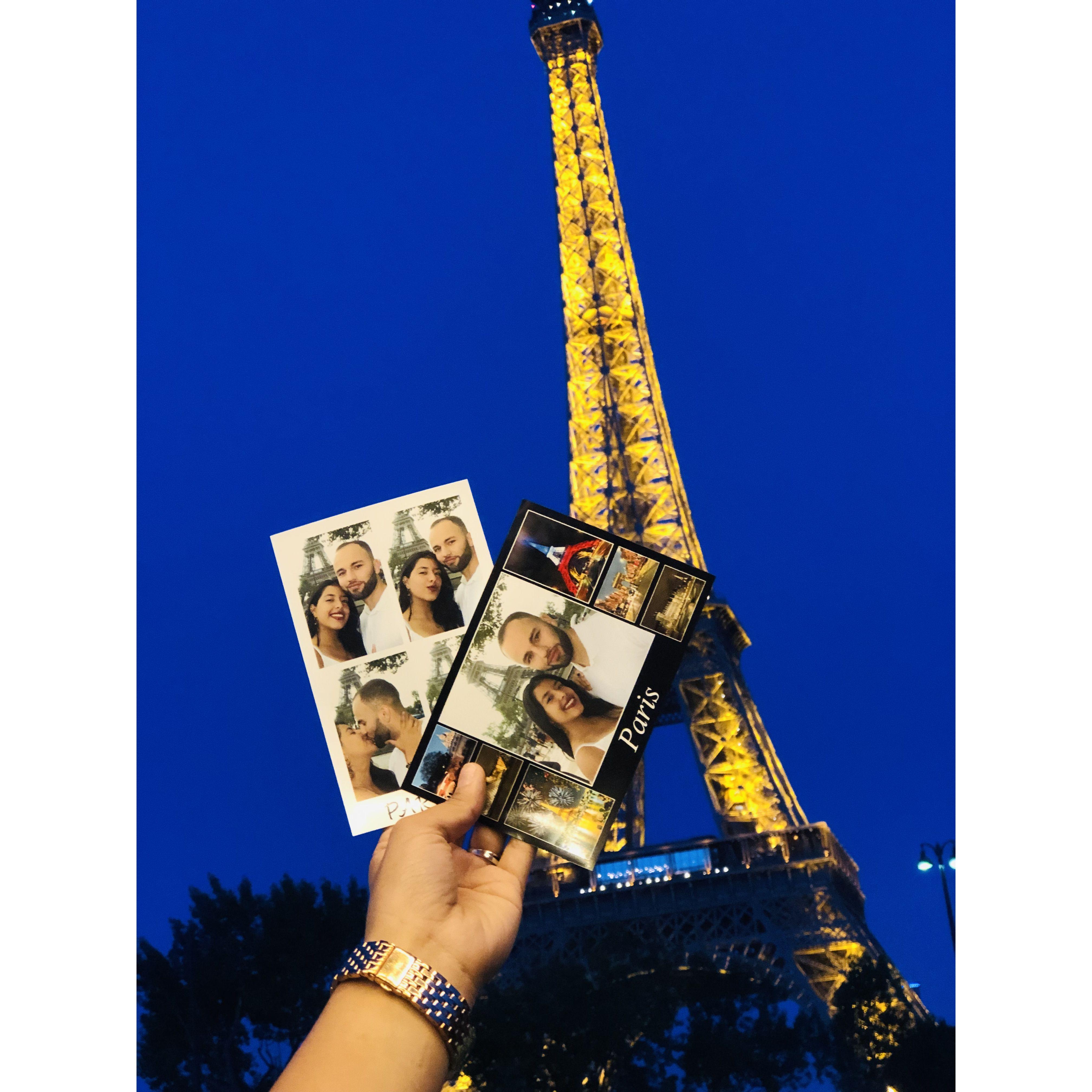 Our first day trip to Paris.