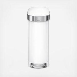 simplehuman Slim Step Trash Can with Liner Rim